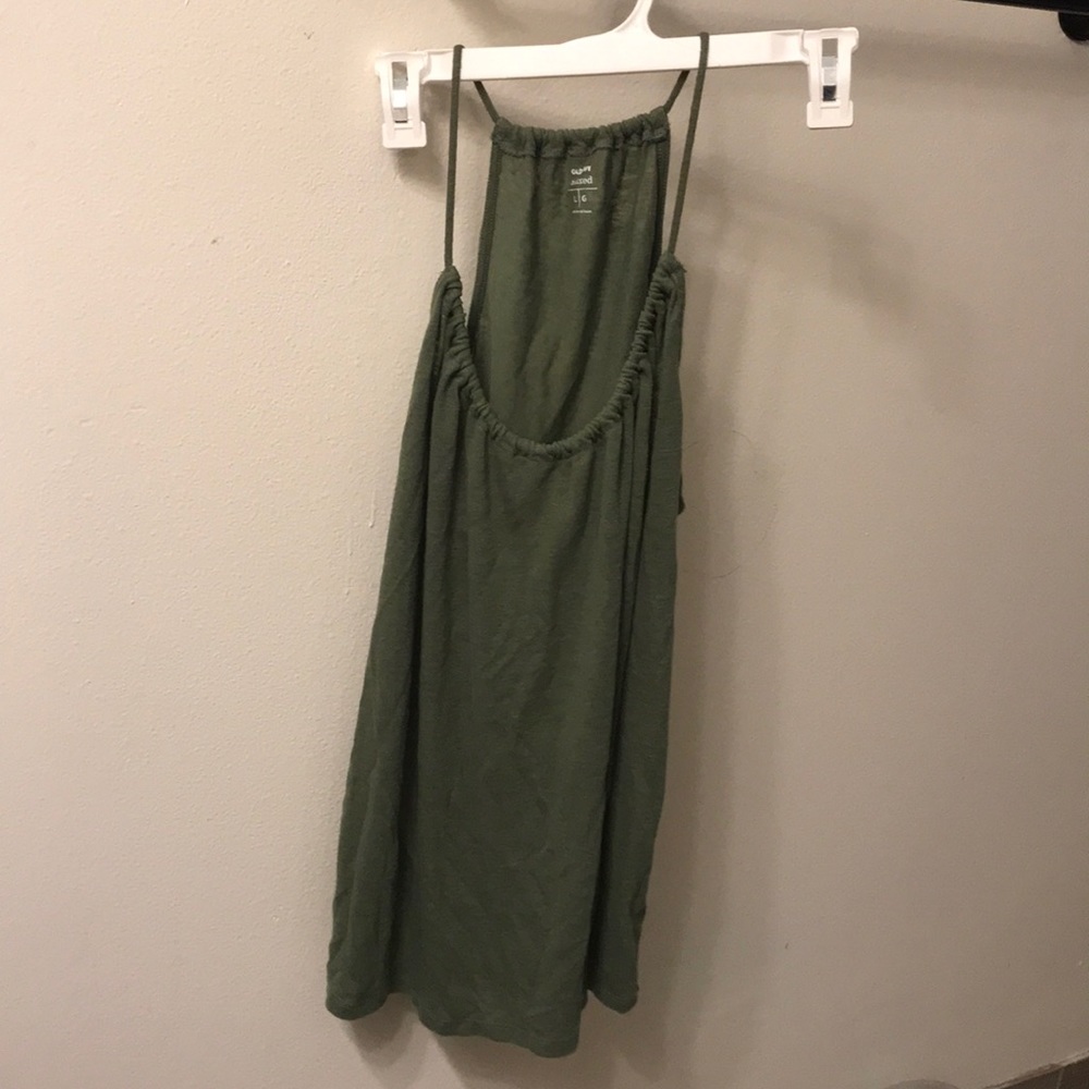 Super comfy army green tank
